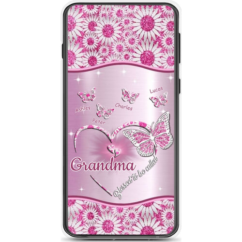 Butterflies Blessed to be called Nana Mimi Gigi Grandma Personalized Phone Case SC1762-05