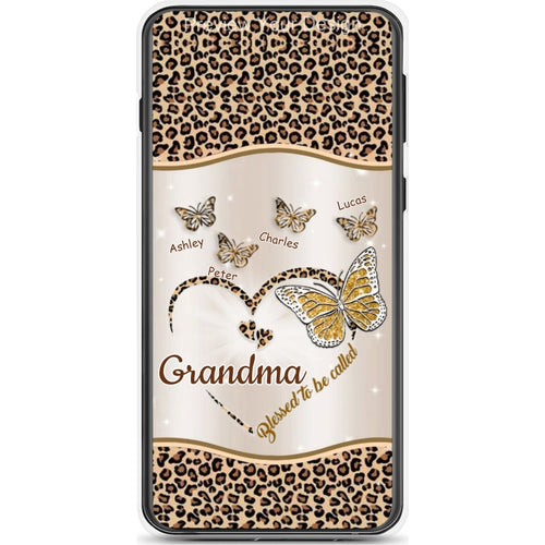 Butterflies Blessed to be called Nana Mimi Gigi Grandma Personalized Phone Case SC1762-27