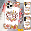 Flower Mom Grandma Nana Mimi Gigi Auntie Personalized phone case SC2412425