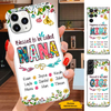 Flower Mom Nana Mimi Gigi Auntie Personalized phone case SC241249