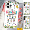 Flower This Grandma Belongs To Mom Nana Mimi Gigi Auntie Personalized phone case SC2412412