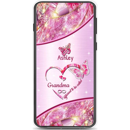 Butterfly Blessed To Be Called Mom Grandma Nana Mimi Gigi Auntie Personalized Phone Case SC261244011