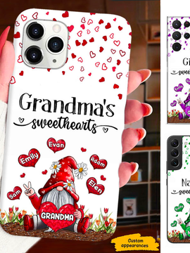 Gnome Grandma Nana Mimi Gigi sweethearts Personalized Phone Case SC1512427