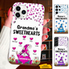 Gnome Grandma Sweethearts Nana Mimi Mom Auntie Personalized Phone Case SC24101717