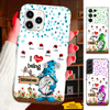 Gnome Lady Bug I Love Being Mom Grandma Nana Mimi Gigi Personalized Phone Case SC1612416