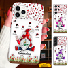 Gnome Ladybugs Grandma Nana Mimi Mom Auntie Personalized Phone Case SC2410178