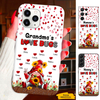 Gnome Mom Grandma Nana Love Bugs Mimi Gigi Auntie Personalized phone case SC2312445