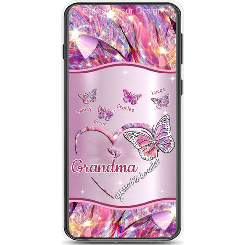Butterflies Blessed to be called Nana Mimi Gigi Grandma Personalized Phone Case SC1762-40
