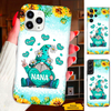 Heart Gnome Mom Grandma Nana Mimi Gigi Auntie Personalized phone case SC2212444
