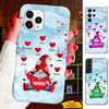 Heart Gnome Mom Grandma Nana Mimi Gigi Auntie Personalized phone case SC2312446