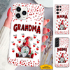 Heart Gnome Mom Grandma Nana Mimi Gigi Auntie Personalized phone case SC2512426