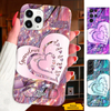 Heart Grandma Nana Mimi Mom Auntie Personalized Phone Case SC24110132