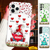 Hearts Gnome Grandma Nana Mimi Mom Auntie Great Grandma Personalized Phone Case SC24102212