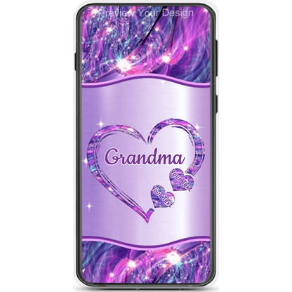 Hearts Grandma Nana Mimi Gigi Personalized Phone case