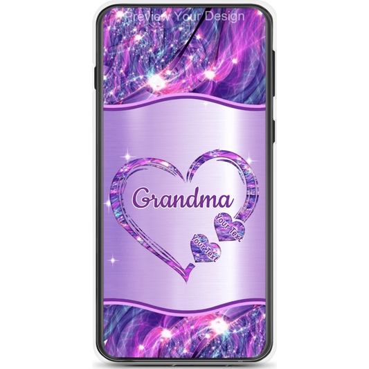 Hearts Grandma Nana Mimi Gigi Personalized Phone case