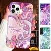 Hearts Grandma Nana Mimi Mom Auntie Personalized Phone Case SC24100823