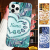 Hearts Grandma Nana Mimi Mom Personalized Phone case SC24041026