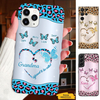 Leopard Butterfly Blessed to be called Grandma Nana Mimi Mom Personalized Phone case SC24041022