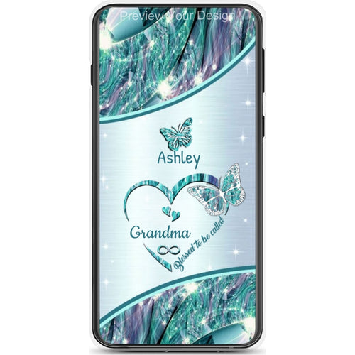 Butterfly Blessed To Be Called Mom Grandma Nana Mimi Gigi Auntie Personalized Phone Case SC261244007