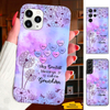 Purple Dandelion Heart Grandma Nana Mimi Gigi Personalized Phone Case SC1512419