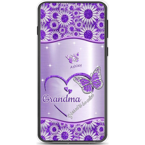 Butterflies Blessed to be called Nana Mimi Gigi Grandma Personalized Phone Case SC1762-06