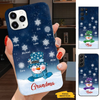 Snowman Grandma Nana Mimi Mom Personalized Phone case SC2404106