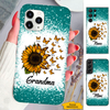 Sunflower Butterfly Mom Grandma Nana Mimi Gigi Auntie Personalized phone case SC2612411