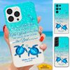 Turtle Couple You are The Beat in my heart Personalized phone case SC2312414