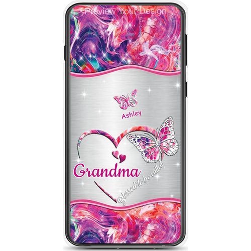 Butterflies Blessed to be called Nana Mimi Gigi Grandma Personalized Phone Case SC1762-13