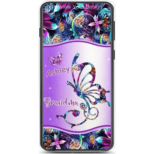 Butterflies Grandma Nana Mimi Mom Personalized Phone Case SC226538