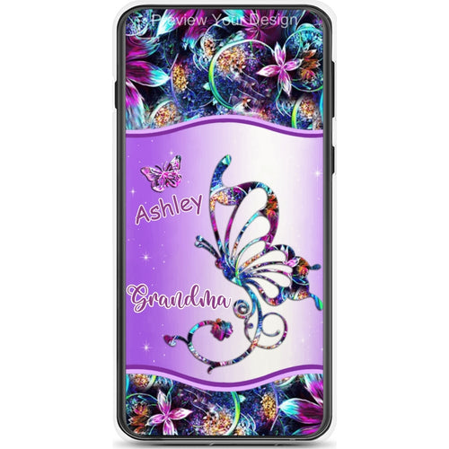 Butterflies Grandma Nana Mimi Mom Personalized Phone Case SC226538