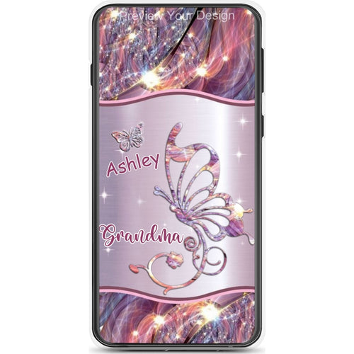 Butterflies Grandma Nana Mimi Mom Personalized Phone Case SC22653