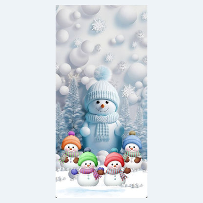 Blue Vibe snowman phone case — preview, default style