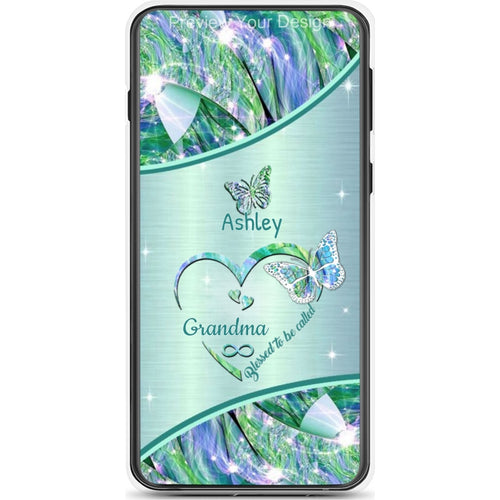 Butterfly Blessed To Be Called Mom Grandma Nana Mimi Gigi Auntie Personalized Phone Case SC261244005