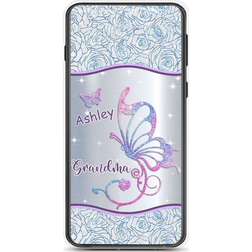 Butterflies Grandma Nana Mimi Mom Personalized Phone Case SC226515