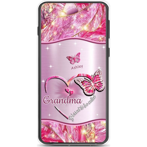Butterflies Blessed to be called Nana Mimi Gigi Grandma Personalized Phone Case SC1762-10