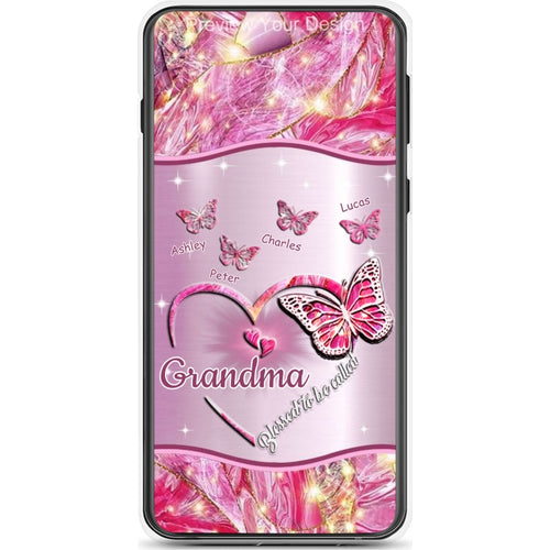 Butterflies Blessed to be called Nana Mimi Gigi Grandma Personalized Phone Case SC1762-10