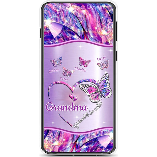Butterflies Blessed to be called Nana Mimi Gigi Grandma Personalized Phone Case SC1762-39