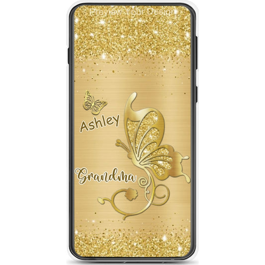 Butterflies Grandma Nana Mimi Mom Personalized Phone Case SC226533