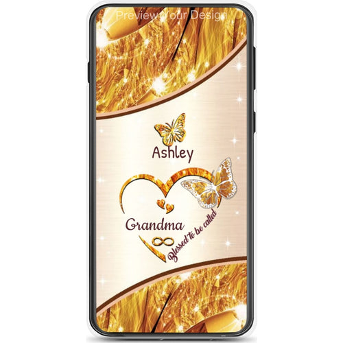 Butterfly Blessed To Be Called Mom Grandma Nana Mimi Gigi Auntie Personalized Phone Case SC261244008