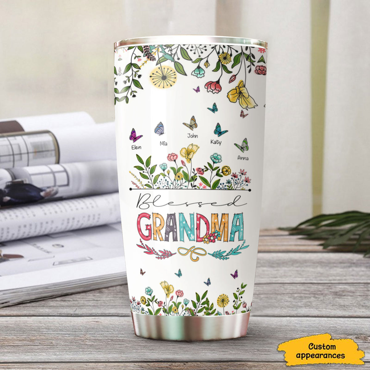 Personalized Grandma Tumbler HP09JUN23HL03