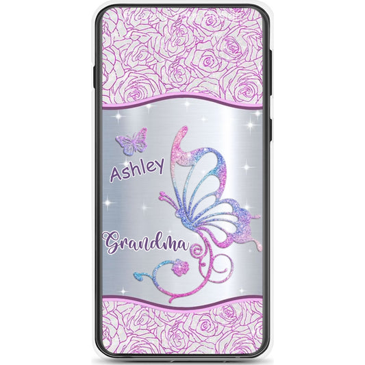 Butterflies Grandma Nana Mimi Mom Personalized Phone Case SC226513