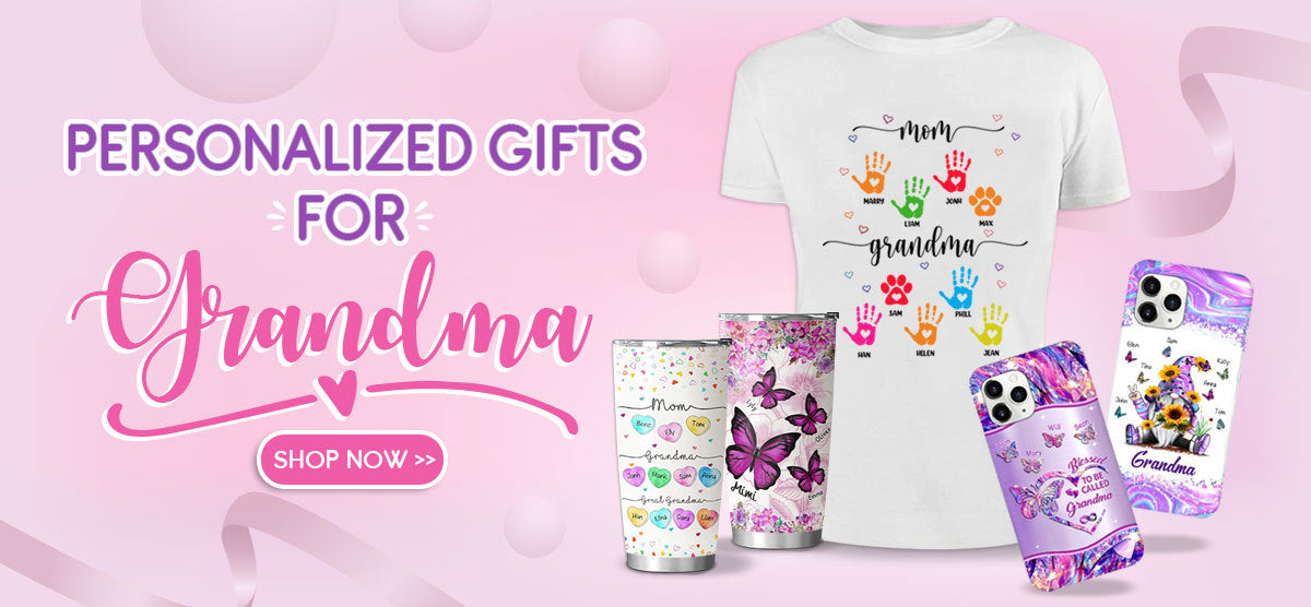 Personalized gifts for Grandma — shop now
