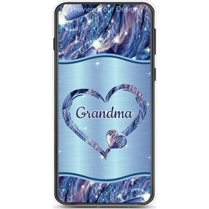 Hearts Grandma Nana Mimi Gigi Personalized Tough Case SC7054TC10