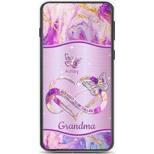 Butterfly Blessed To be called Grandma Nana Mimi Mommy Personalized Phone Case
