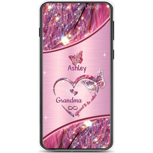 Butterfly Blessed To Be Called Mom Grandma Nana Mimi Gigi Auntie Personalized Phone Case SC261244014