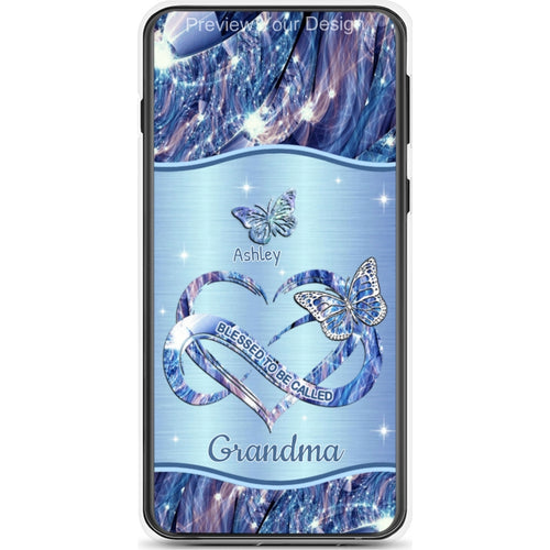 Butterfly Blessed To be called Grandma Nana Mimi Mommy Personalized Phone Case