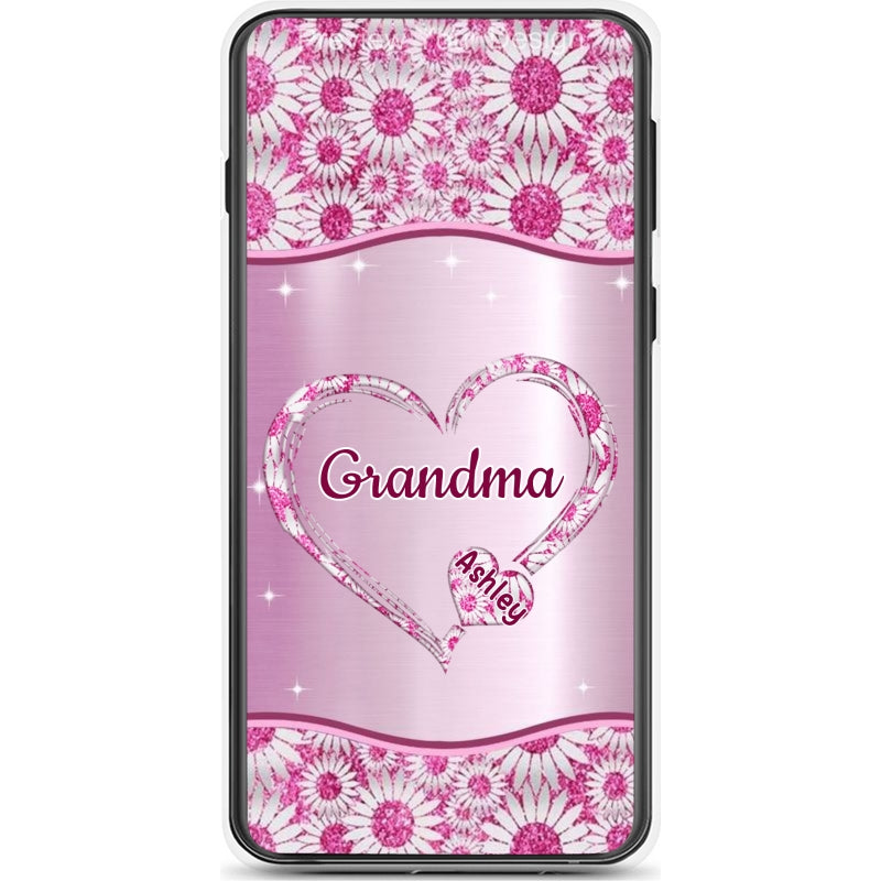 Hearts Grandma Nana Mimi Gigi Personalized Tough Case SC7054TC16