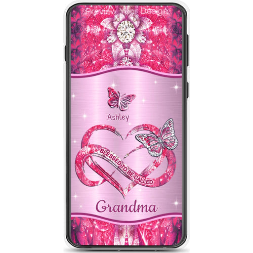 Butterfly Blessed To be called Grandma Nana Mimi Mommy Personalized Phone Case