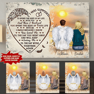 PERSONALIZED "Spend The Rest Of My Life" PREMIUM CANVAS HP15CT3 PREMIUM CANVAS Dreamship 